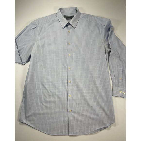 Perry Elis Portfolio Size 18 36/37 long-sleeved Men's Shirt - Picture 5 of 6